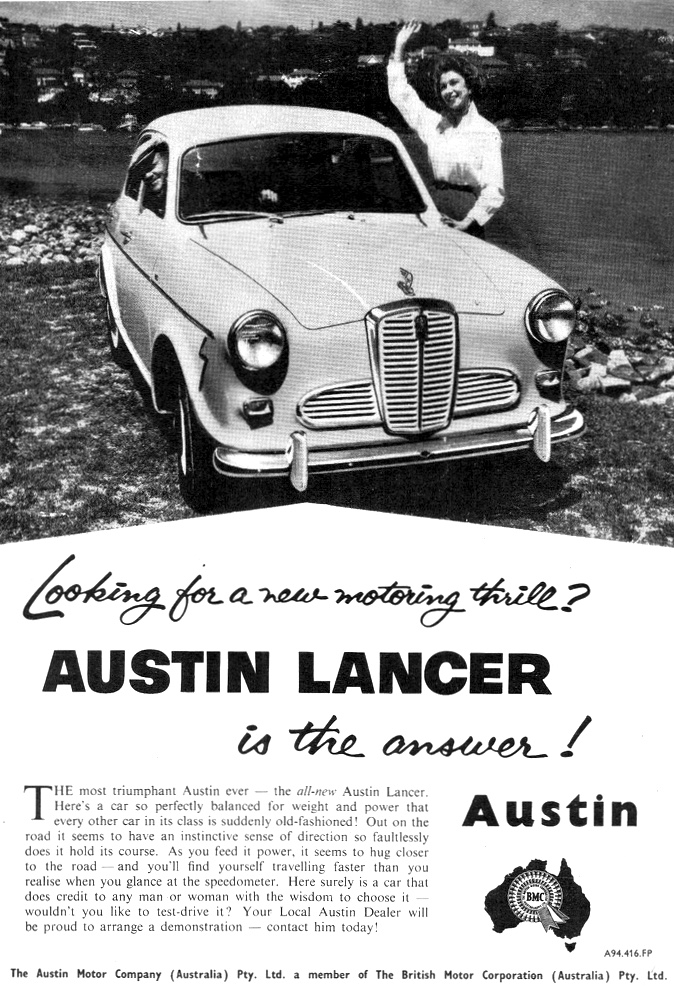 1958 Austin Lancer Sedan BMC